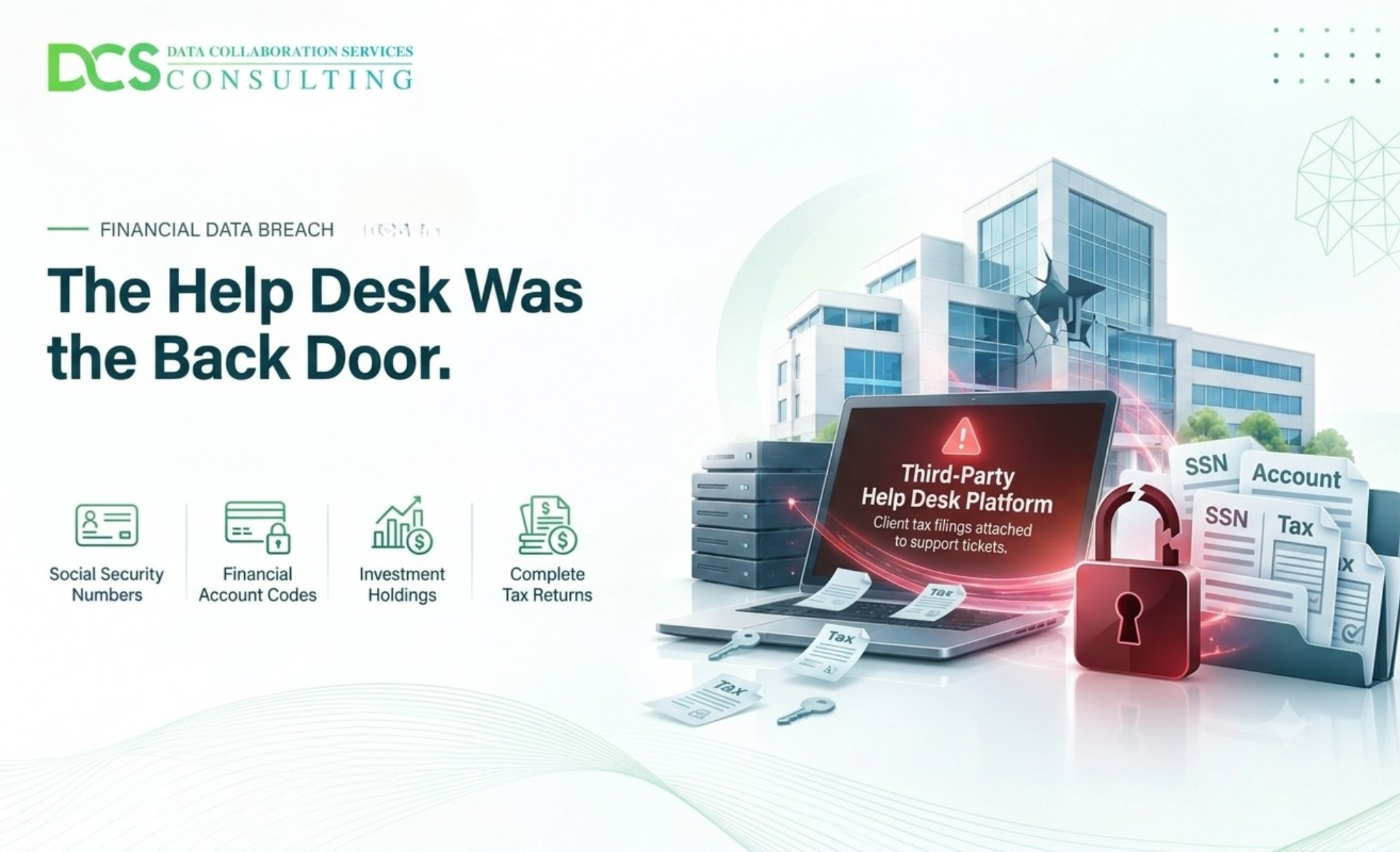 the help desk was the back door